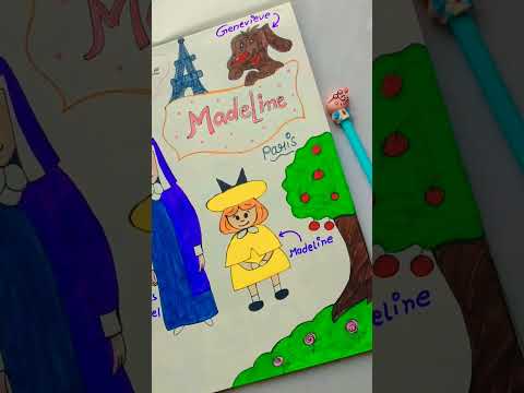 Madeline Cartoon drawing#old cartoon series part-19#90s cartoon#madeline cartoon#ytshorts#shorts