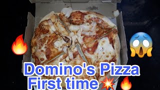 #order#dominos#pickuporder Domino's Pizza  pick up order keshe kare First time 😱🍕🍕🍕🍕🍕🍕🍕🍕🍕