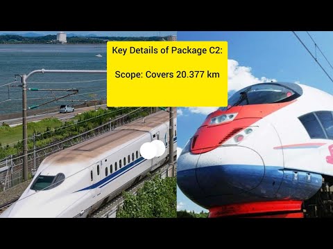 Bullet train package C2 Ghansoli on the way Mahada metro paramount , C2:Scope: Covers 20.377 km