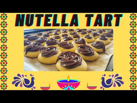 Malini's Kitchen | Deepavali Special | Nutella Tart