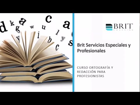 Curso ortografía y redacción para profesionistas 👌