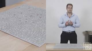 Aggloceppo Grey Beton Look / Betonlook Keramiek Vloertegels Tegelvloer Woonkamer