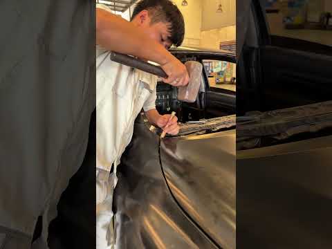 How to Align the Front Hood Gap Like Factory #carrepair #ซ่อมรถ