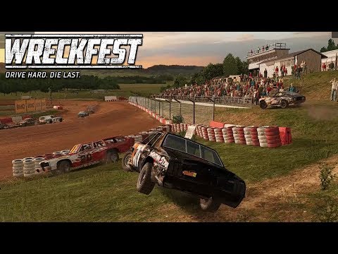 Wreckfest -48- Oval Series Action, With MisB!