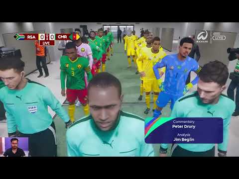 🔴South Africa vs Cameroon LIVE | Africa Cup Of Nations AFCON 2025/26 | Match Today & efootball