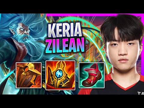 LEARN HOW TO PLAY ZILEAN SUPPORT LIKE A PRO!   T1 Keria Plays Zilean Support vs Rakan!  Season 2023
