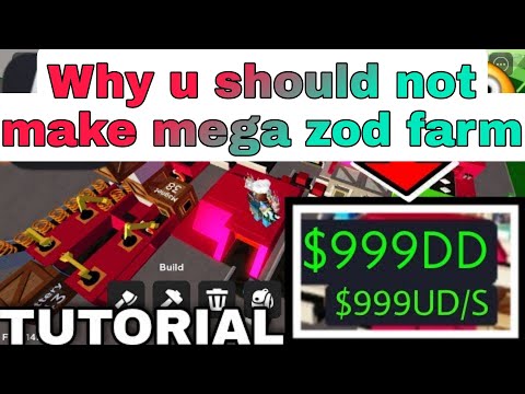 Why MEGA ZOD is not that good | FULL EXPLAINATION | Factory Simulator (Roblox)
