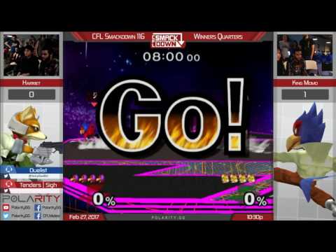 CFL Smackdown 116 Melee - Harriet (Fox) vs King Momo (Falco) - Winners Quarters