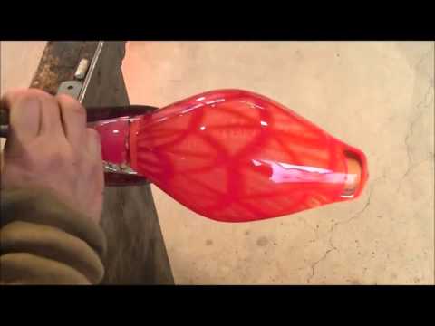 Glass Browing-    Tsumugi-Vase is glass master has been made with Notojima  Glass Studio.