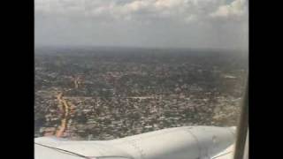 preview picture of video 'Landing at Dar es Salaam airport'