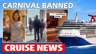 SHOCKING CRUISE BAN: Passenger Behavior Gets BANNED by Carnival for LIFE!