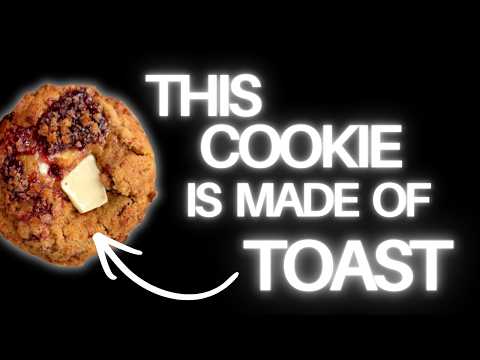 I Tried TikTok Viral Jam & Buttered Toast Cookies! 🍪