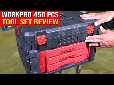 WorkPro 450pc Tool Set (Best Mechanics Set Under $250)