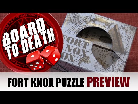 Fort Knox Puzzle Box Preview Video Wooden Handmade