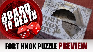 Fort Knox Puzzle Box Preview Video Wooden Handmade