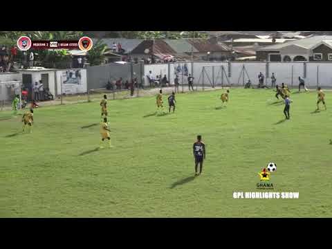 GPL MATCH DAY 20 HIGHLIGHTS MEDEAMA 2   1  LEGON CITIES