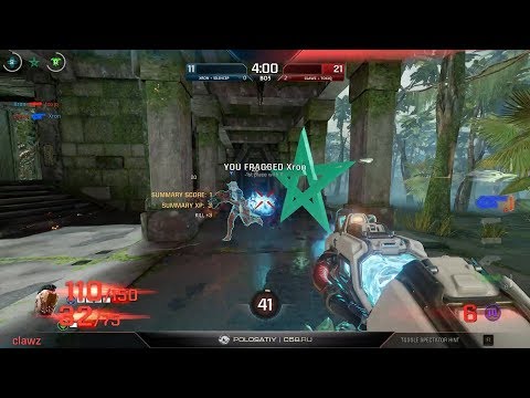 Clawz + Toxjq vs. Xron + Silencep, Final GO4QC 2v2 May 2018 – Quake Champions