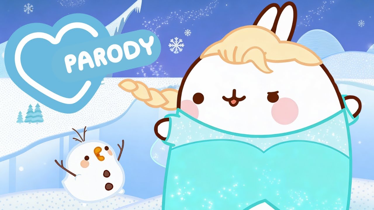 Molang’s Frozen Adventure ❄️👸 Molang's Disney Parody
