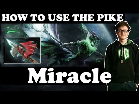 HOW TO USE HURRICANE PIKE BY: MIRACLE - OUTWORLD DEVOURER - Dota 2