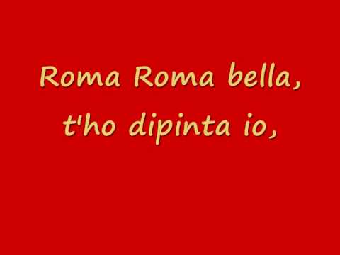 Roma roma roma - Antonello Venditti - Con testo