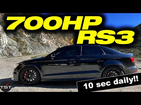 BEAST 10sec Daily Driven Audi RS3 - One Take