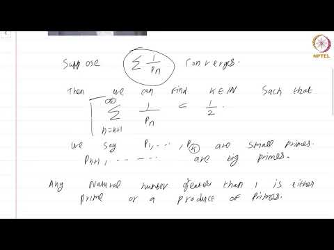 11 4 Erdos s proof on divergence of reciprocals of primes