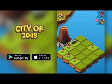 City of 2048 - Build City/Tower Puzzle Video