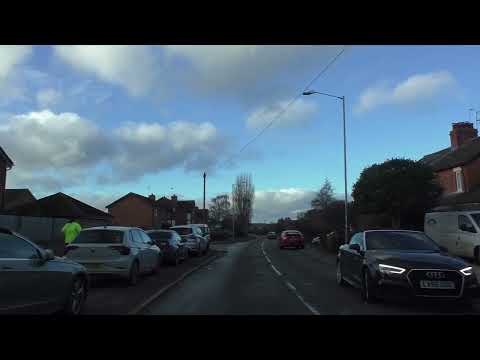 Driving On Victoria Road & Bidford Road from Bidford-on-Avon To Broom, Warwickshire, England