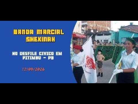BANDA MARCIAL SHEKINAH - IBM - PITIMBU - PB