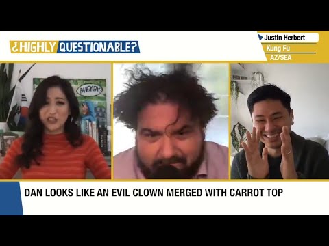 Dan LeBatard Looks Like an Evil Clown Merged with Carrot Top