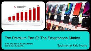 The High-End Of The Smartphone Market Is The Only Part Of The Market Growing. #huawei #applenews