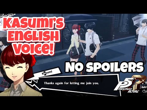 Persona 5 Royal Kasumi English Voice Dub
