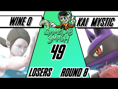 GameLab-Smash #49 Wine-O (Wii Fit Trainer) Vs Kai (Lucario)