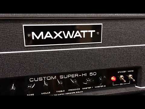 MIKE FORTIN DESIGNED MAXWATT CUSTOM SUPER HI 50 Teaser