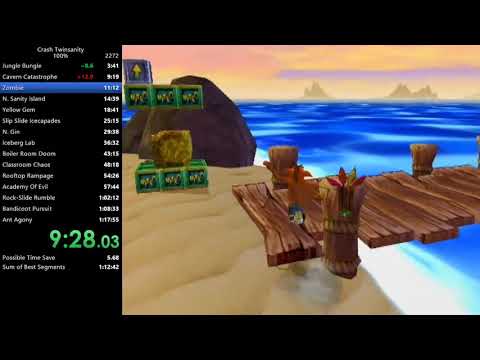 Crash Twinsanity 100% Speedrun in 1:14:40