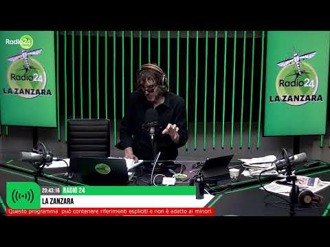 La zanzara del 11 aprile 2023