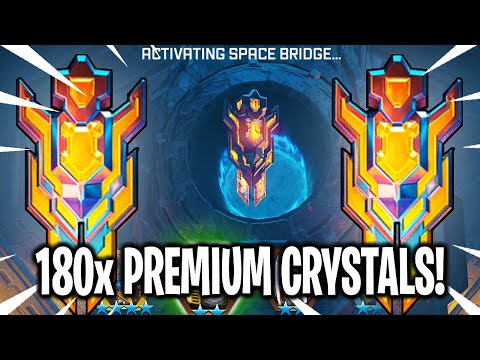 MASSIVE 180x Premium Bot Crystal Opening! - Transformers: Forged To Fight