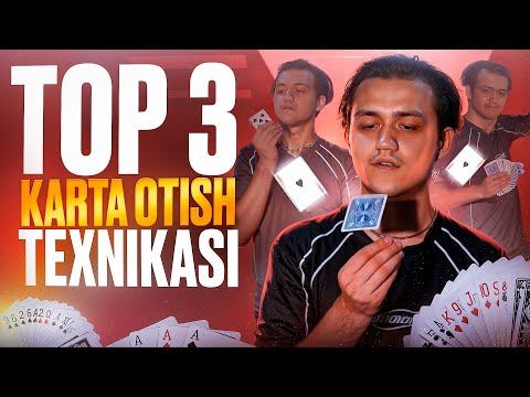 KARTA OTISHNI 3TA TEXNIKA BILAN O'RGAN! #gambit