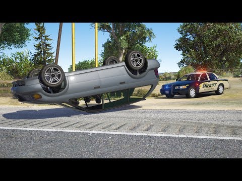 LSPDFR - Day 714 - Rollover accident plus kidnapping