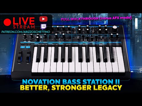 Novation Bass Station II - Pt.2, Longplay and Deep Dive into this great synth