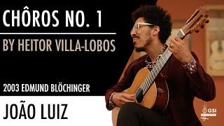 João Luiz plays "Chôros No. 1" by Heitor Villa-Lobos on a 2003 Edmund Blochinger classical guitar