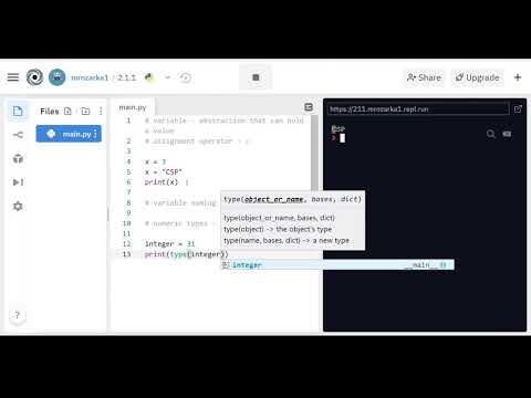 Python Variables and Assignments - AP Computer Science Principles