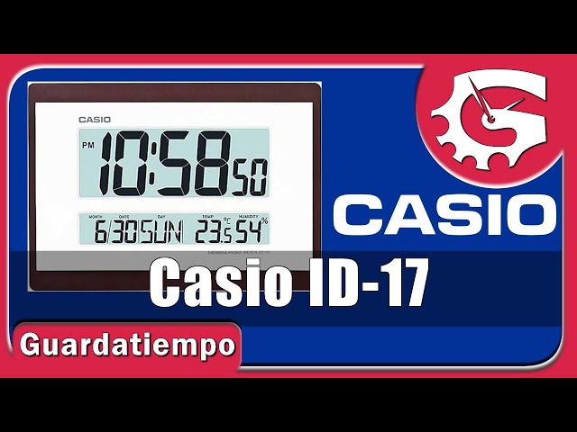 Vídeo relacionado con DRW Reloj de sobremesa acrilico en Negro 20x7x28.5 cm