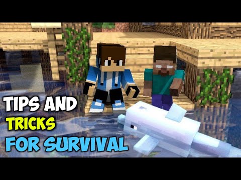 Tips and tricks for survival in minecraft  || Easy way to survive #minecrafttipsandtricks #Sparky