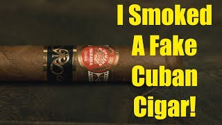 Here&#39;s What Happened When I Smoked a Fake Cuban Cigar