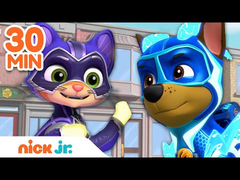 PAW Patrol City Rescues w/ Chase & the Mighty Pups! | 30 Minute Compilation | Nick Jr.