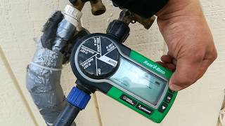 How to Setup Rain Bird Rain Bird Professional Grade Electronic Timer for Lawn and Garden