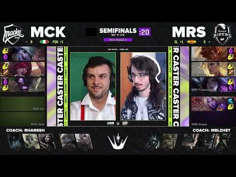 EMEA Masters Summer 2023 | Playoffs - Day 3 | MRS vs MCK (Game 1)