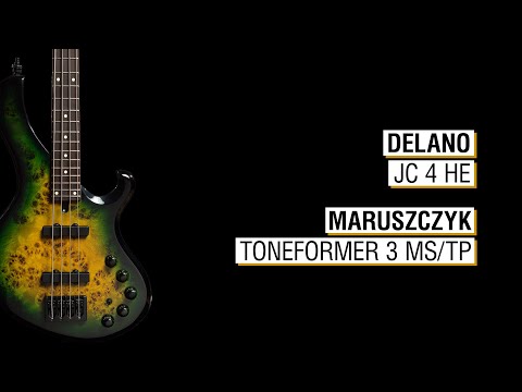 Delano JC 4 HE + Maruszczyk Toneformer 3 MS/TP - Frog 4a 34" 'Dragon Burst'
