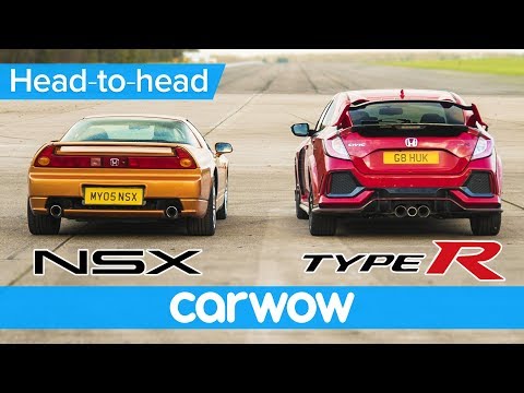 Honda Civic Type R vs NSX
